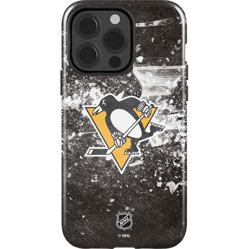 NHL Pittsburgh Penguins Frozen iPhone 15 Pro Impact Case